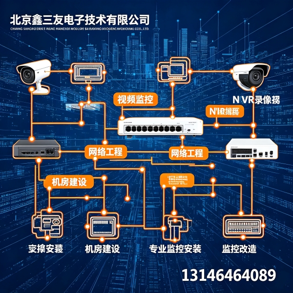 北京网络布线公司哪家靠谱｜专业综合布线施工 工厂楼宇光纤安防局域网布线服务